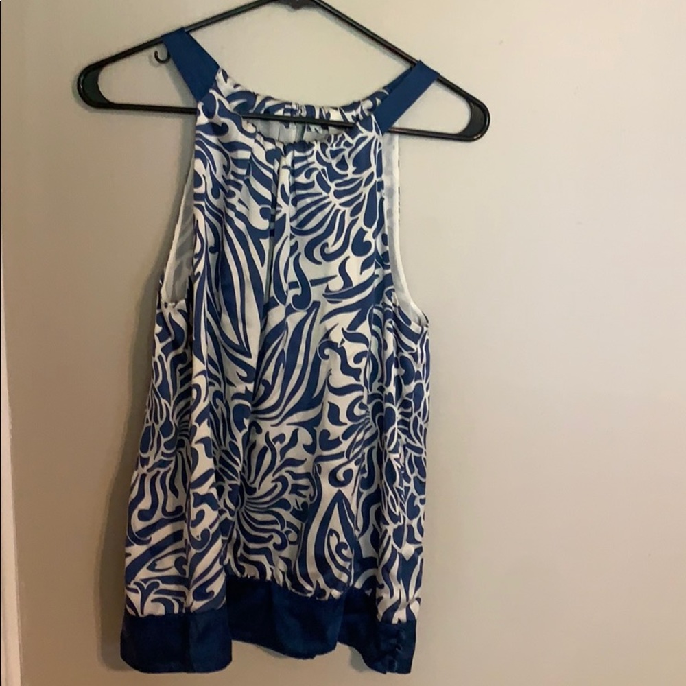 Ann Taylor blue top